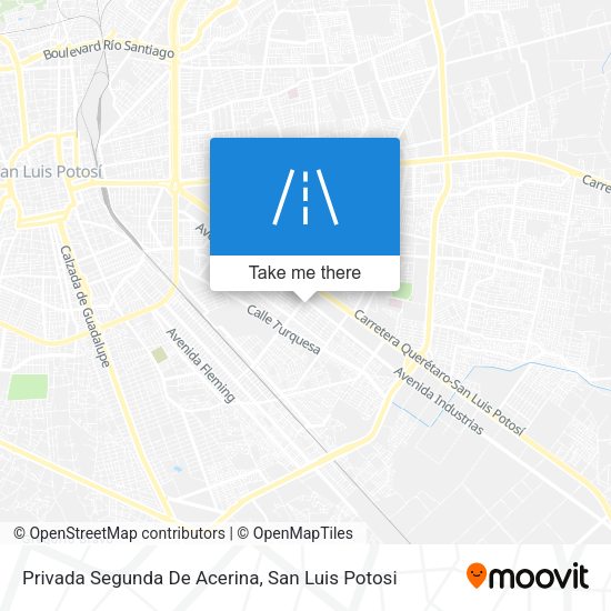 Privada Segunda De Acerina map