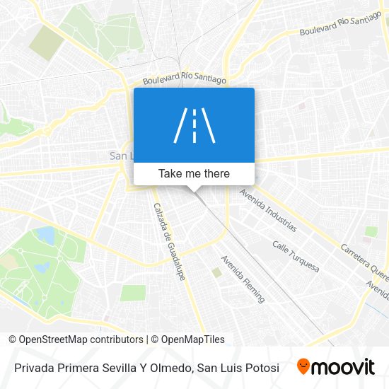 Privada Primera Sevilla Y Olmedo map