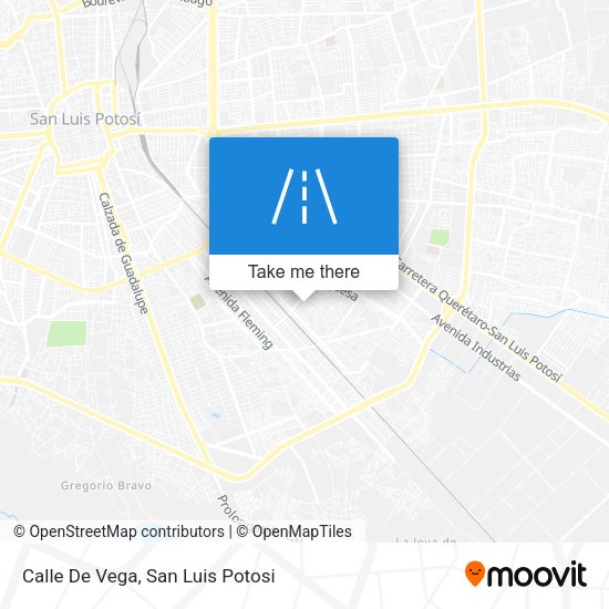 Mapa de Calle De Vega