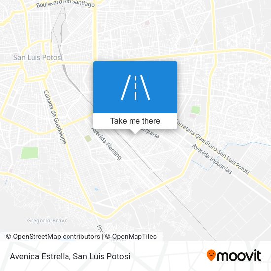 Avenida Estrella map