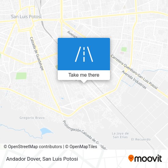 Mapa de Andador Dover