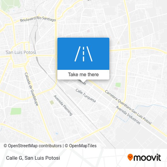 Mapa de Calle G