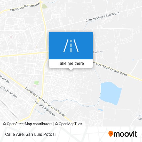 Calle Aire map