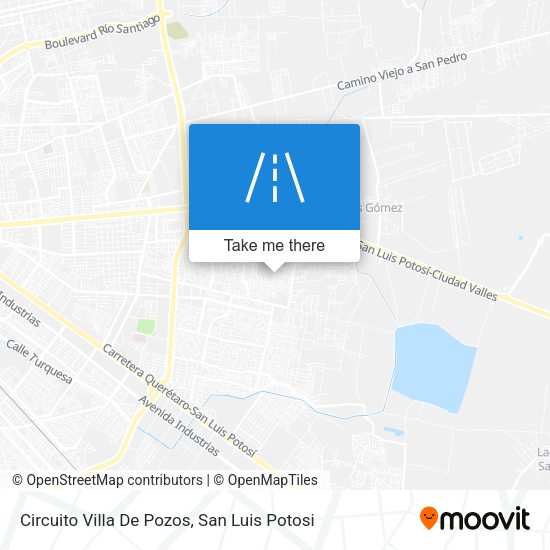 Circuito Villa De Pozos map