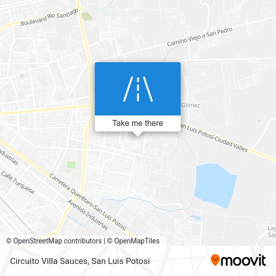 Circuito Villa Sauces map