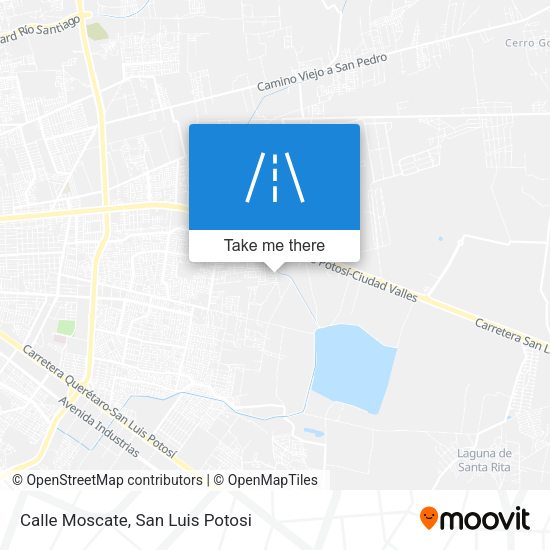 Calle Moscate map