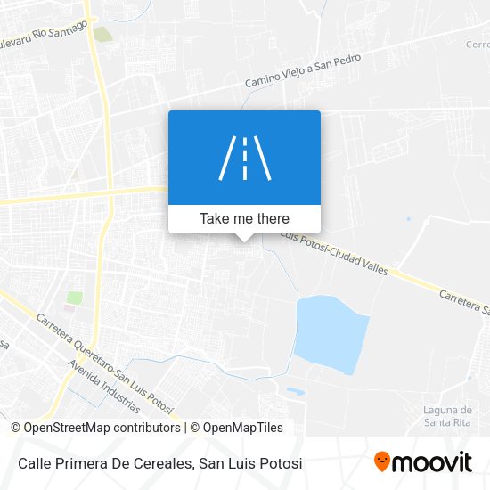 Mapa de Calle Primera De Cereales