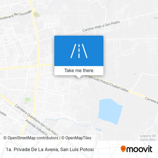 1a. Privada De La Avena map