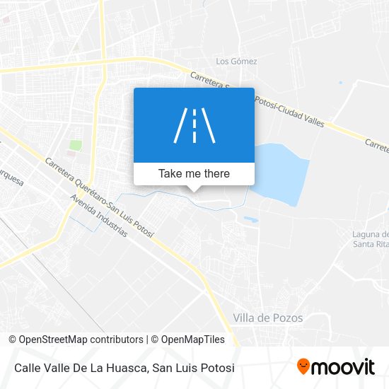 Calle Valle De La Huasca map