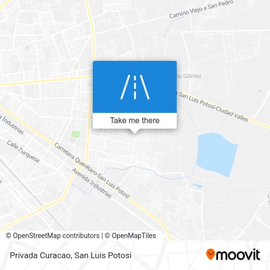 Privada Curacao map