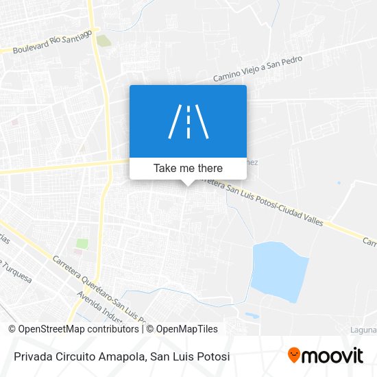 Privada Circuito Amapola map