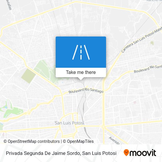 Privada Segunda De Jaime Sordo map