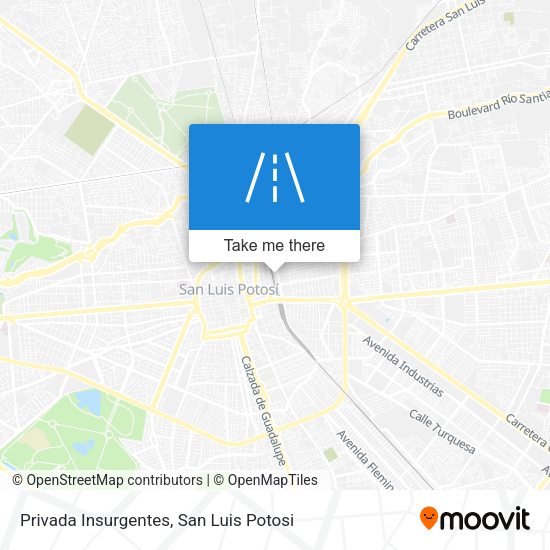 Privada Insurgentes map