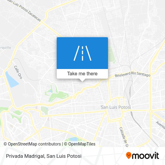 Mapa de Privada Madrigal