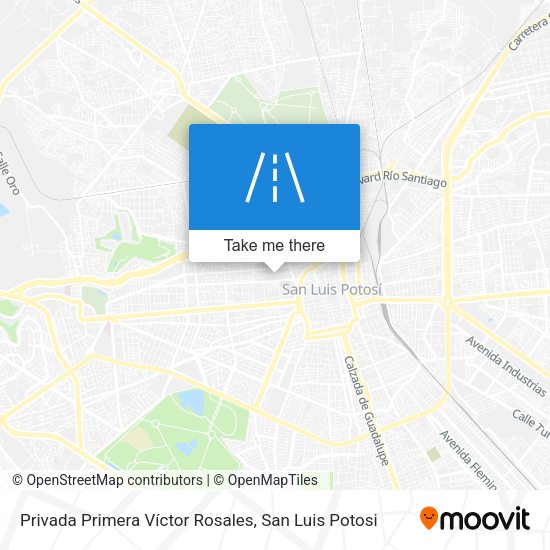 Privada Primera Víctor Rosales map