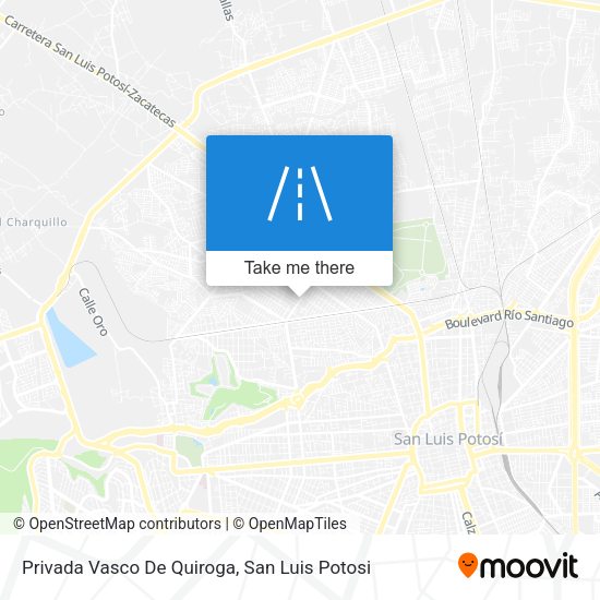 Privada Vasco De Quiroga map
