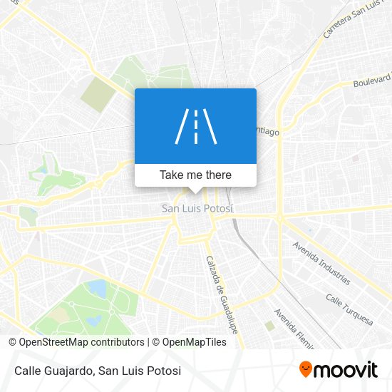 Mapa de Calle Guajardo