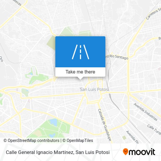 Calle General Ignacio Martínez map