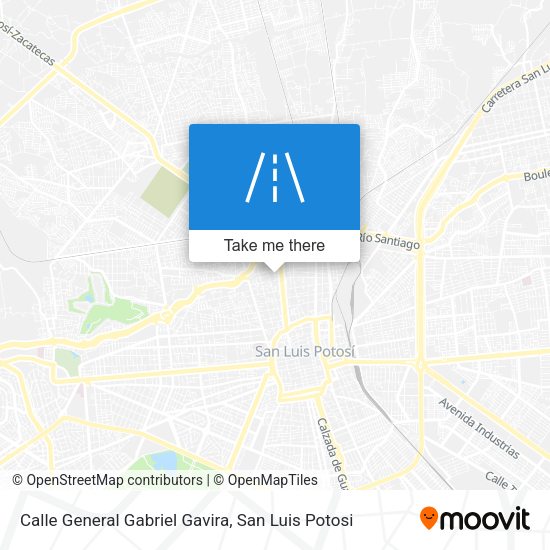 Calle General Gabriel Gavira map