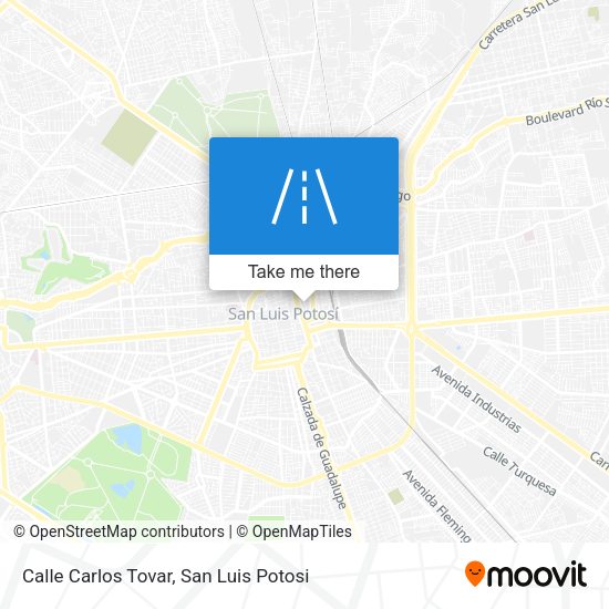 Mapa de Calle Carlos Tovar