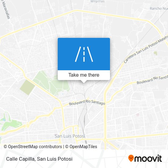Calle Capilla map