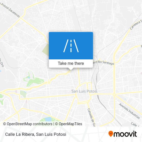 Calle La Ribera map