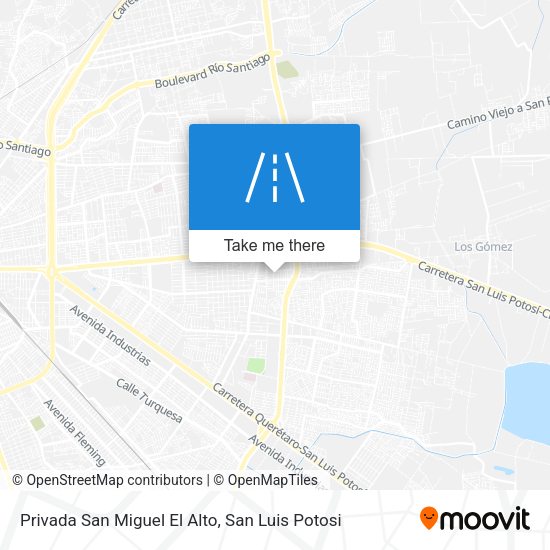 Privada San Miguel El Alto map