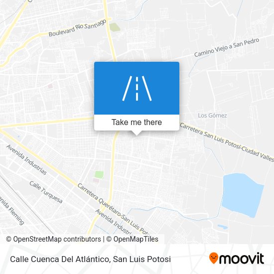 Calle Cuenca Del Atlántico map