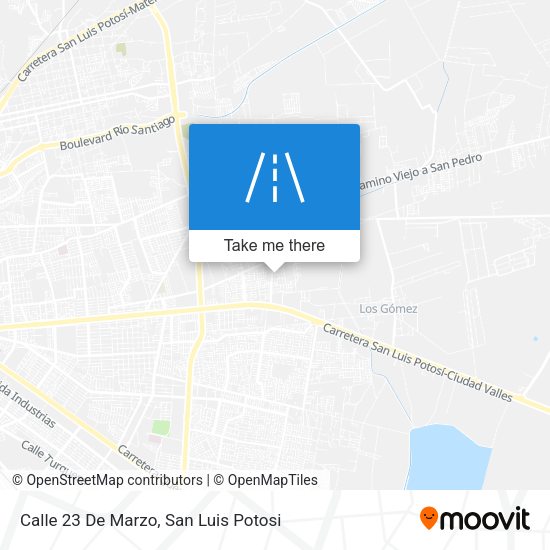 Calle 23 De Marzo map