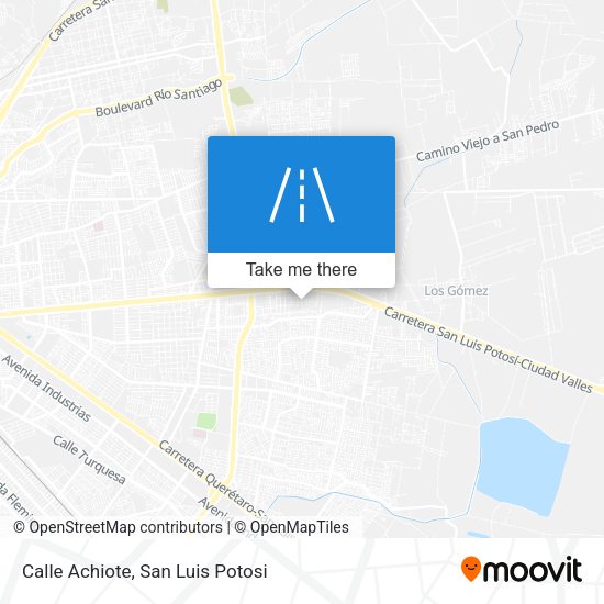 Mapa de Calle Achiote