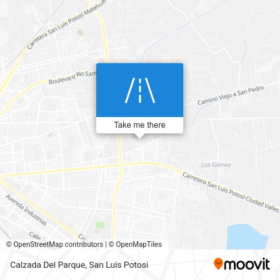 Calzada Del Parque map