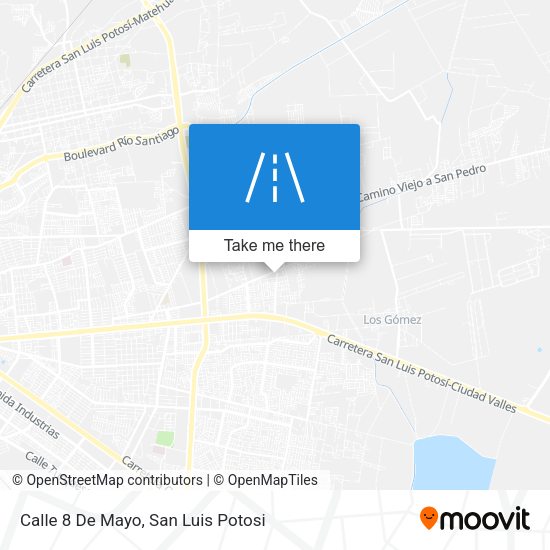 Mapa de Calle 8 De Mayo