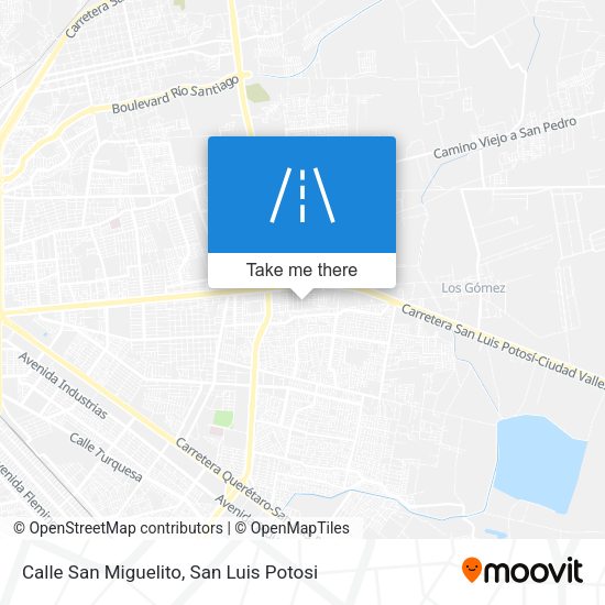 Calle San Miguelito map