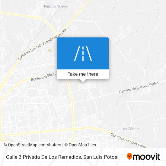 Calle 3 Privada De Los Remedios map
