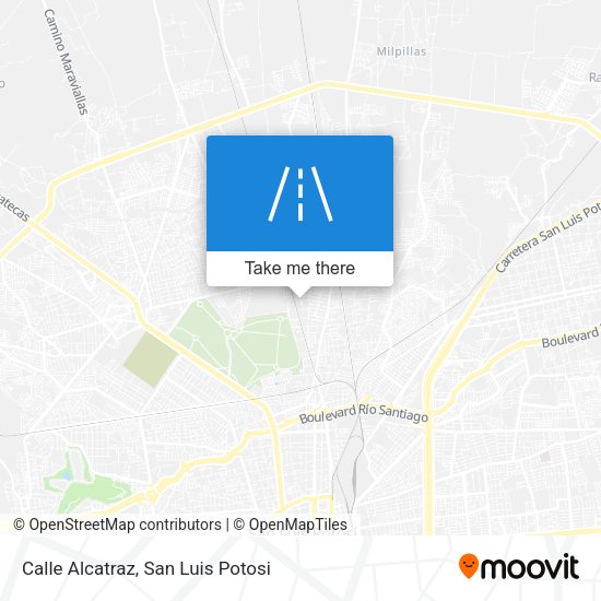 Calle Alcatraz map