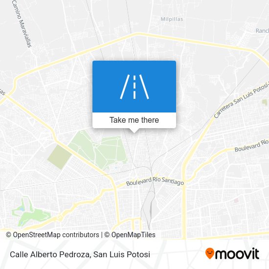 Calle Alberto Pedroza map