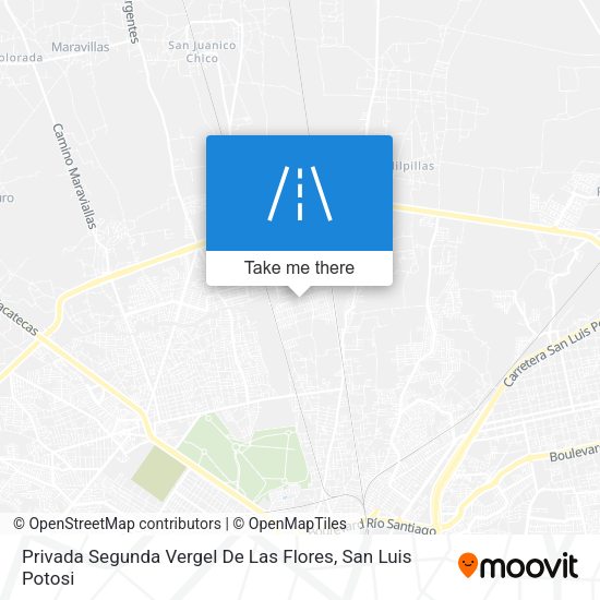 Privada Segunda Vergel De Las Flores map