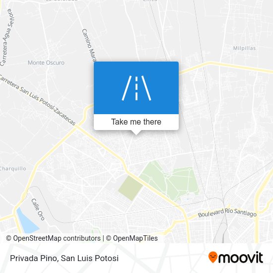 Mapa de Privada Pino