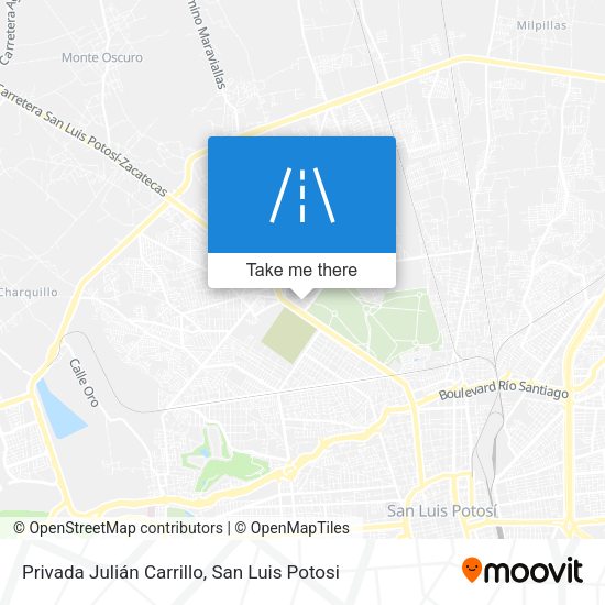 Mapa de Privada Julián Carrillo