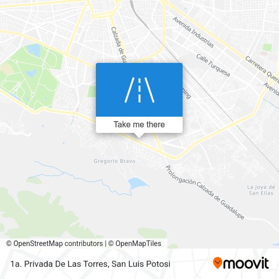 Mapa de 1a. Privada De Las Torres