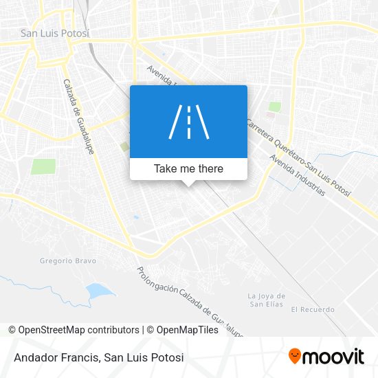 Mapa de Andador Francis