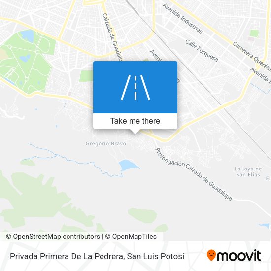 Mapa de Privada Primera De La Pedrera