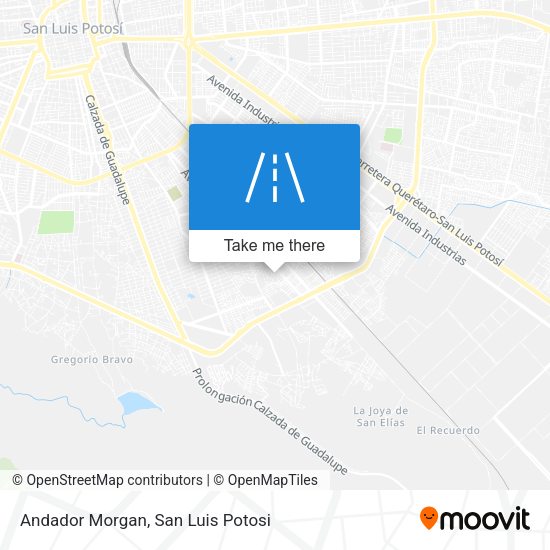 Andador Morgan map