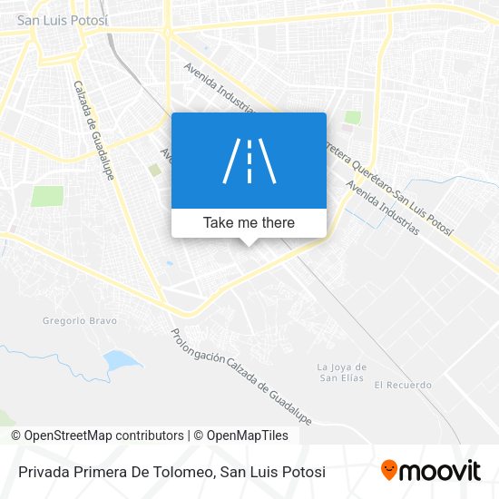 Privada Primera De Tolomeo map
