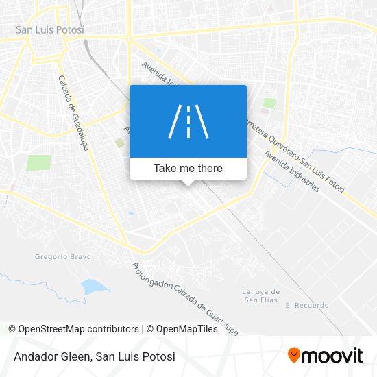 Andador Gleen map