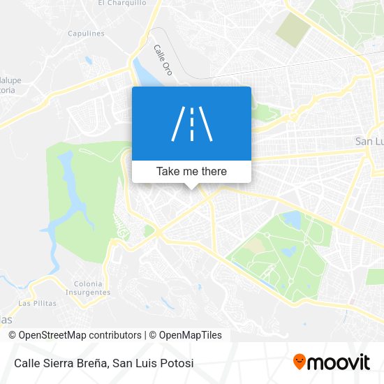 Calle Sierra Breña map