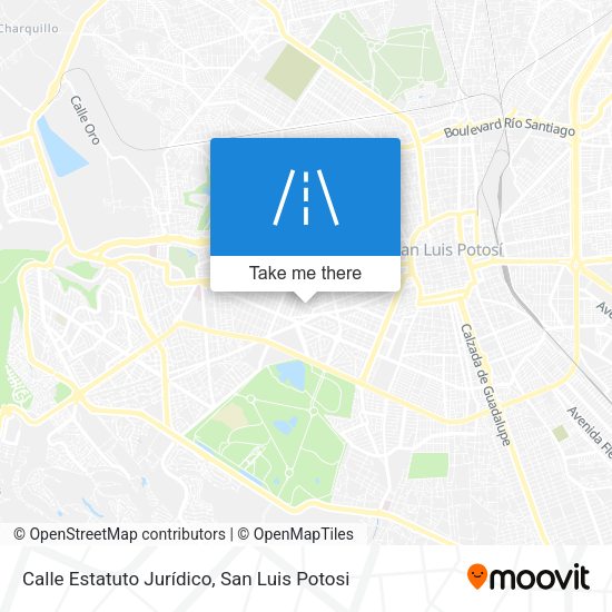 Calle Estatuto Jurídico map