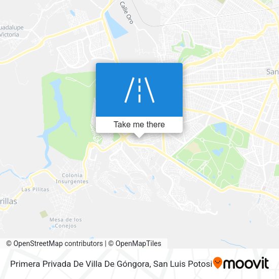 Primera Privada De Villa De Góngora map
