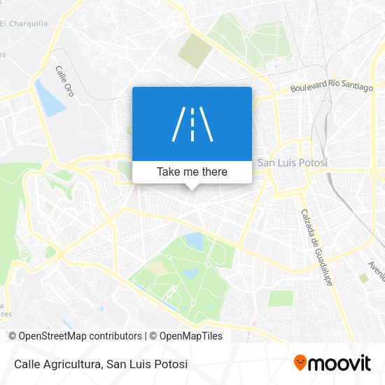 Calle Agricultura map
