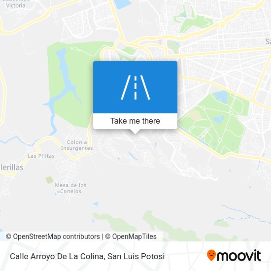 Calle Arroyo De La Colina map